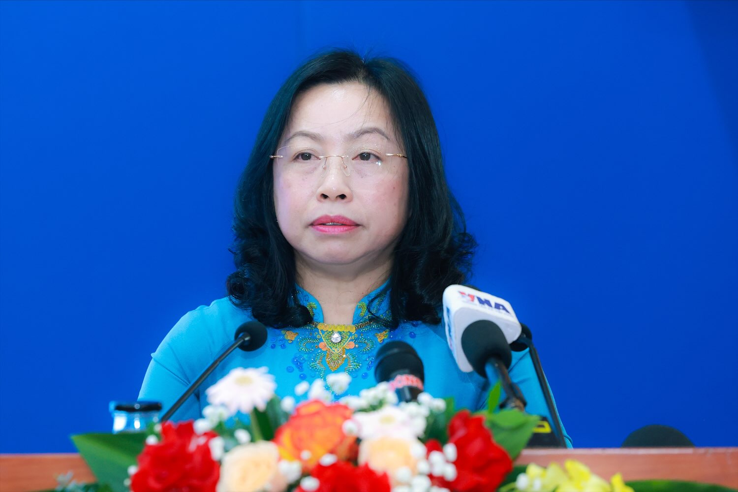 Permanent Vice President of the Vietnam General Confederation of Labor Thai Thu Xuong said that the Vietnam General Confederation of Labor strives to actually increase at least 1 million union members by 2026. Photo: Hai Nguyen