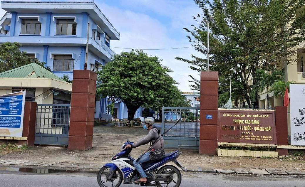 Escuela Cao dang Vietnam - Corea del Sur - Quang Ngai. Foto: Vien Nguyen