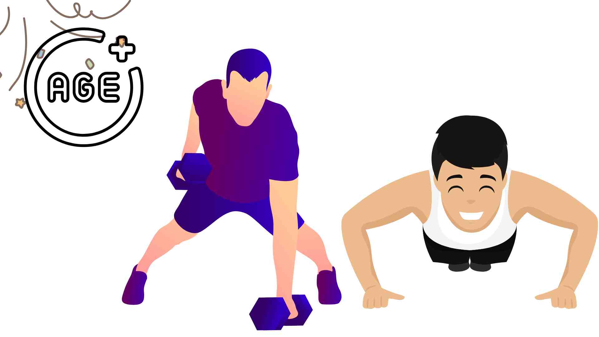 Push-ups can reflect the aging of the body. Graphics: Ha May