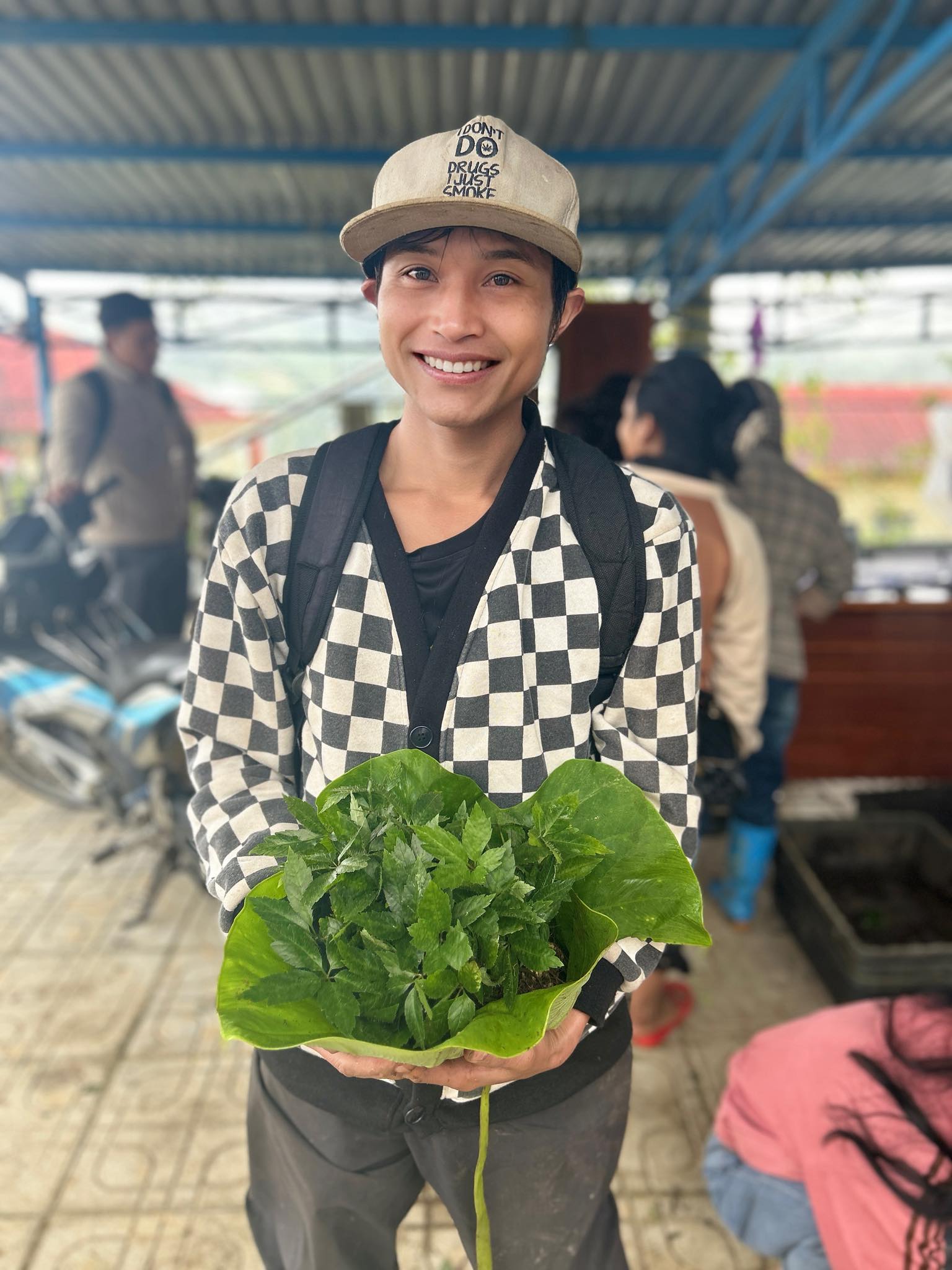 Sam Ngoc Linh khong chi la cay xoa doi giam ngheo; khi trung vu, do la cay lam giau va la niem tu hao cua nguoi Xo Dang, Bh’noong. Anh: Nguyen Hoang