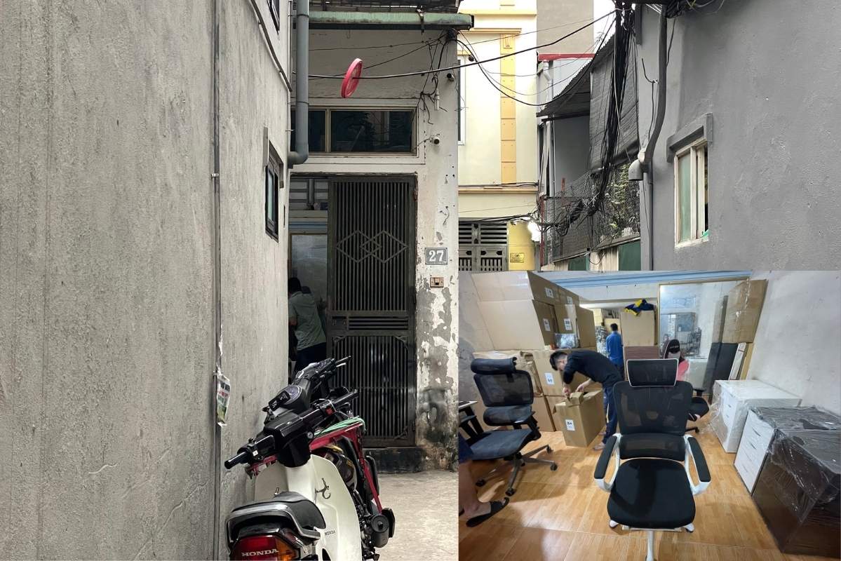 Phong vien da truc tiep den cua hang Eco Gaming nam tai con ngo 509 Vu Tong Phan, Khuong Dinh, Thanh Xuan, Ha Noi. Cua hang co that, tuy nhien don hang duoc giao den la “ao“. Anh: PV