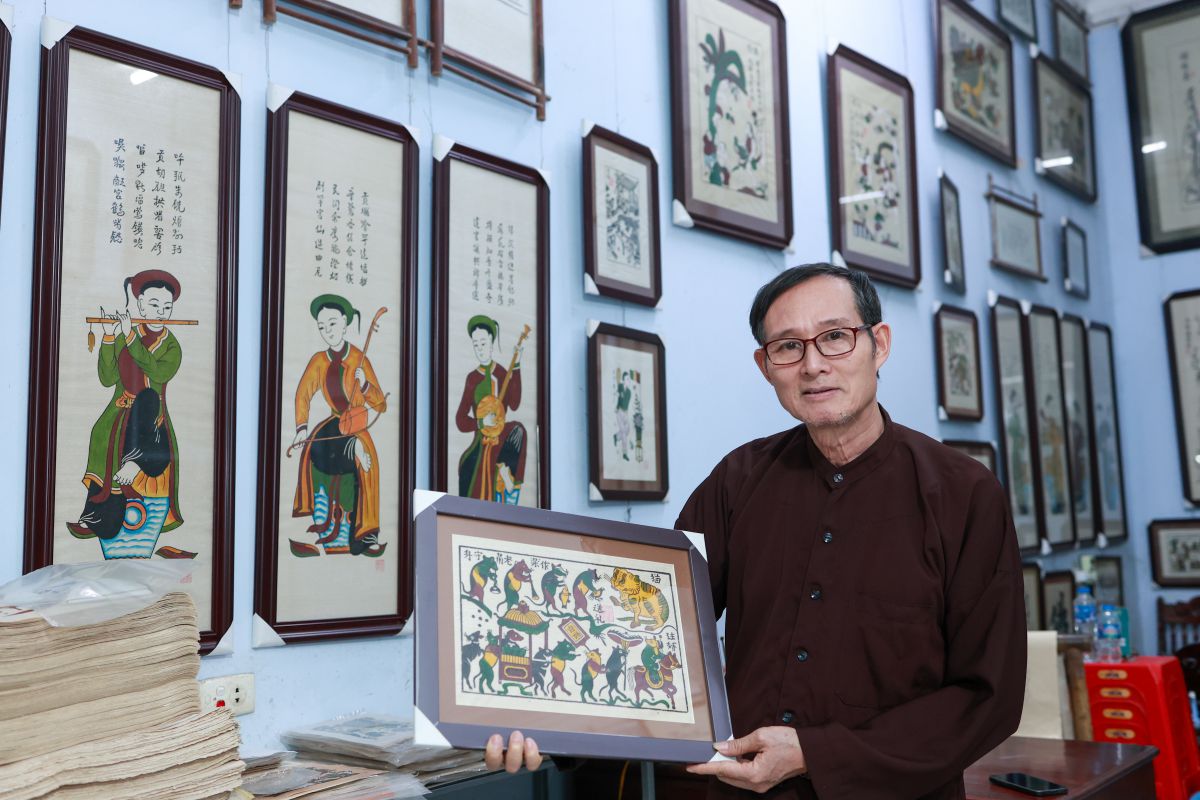 Nghe nhan Nguyen Huu Qua. Anh: Hai Nguyen