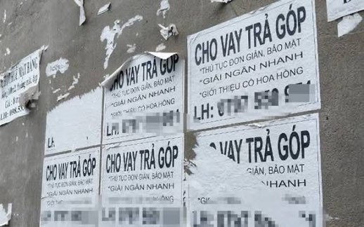 Thai Nguyen fights against black credit groups and loan sharking. Photo: Phung Son.