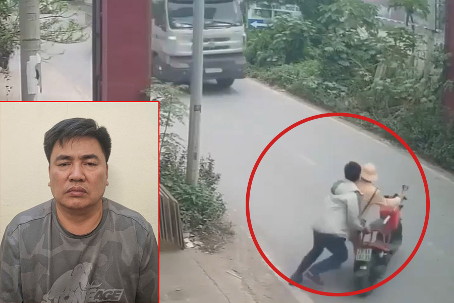 El soldado de la policia de trafico cuenta el momento en que fue empujado por el infractor a la cabeza del camion