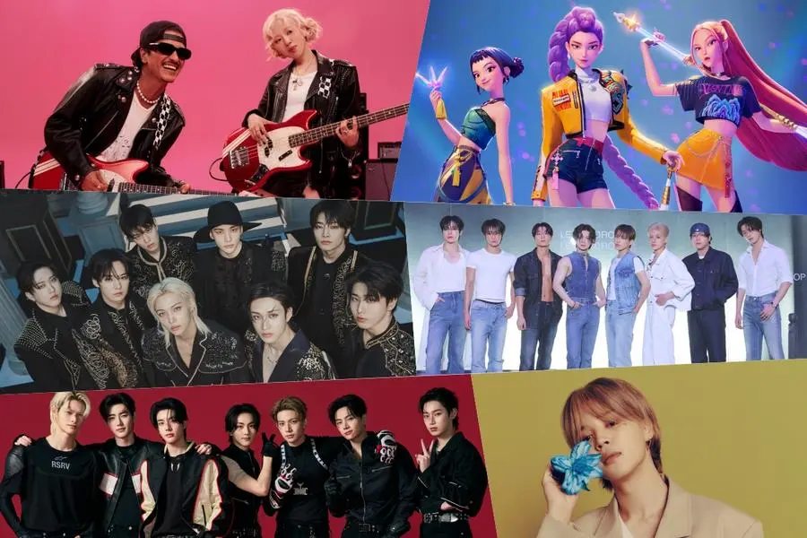 BTS、BLACKPINK、K-POPアーティストが年末にビルボードで注目を集めました。写真:ロッテ