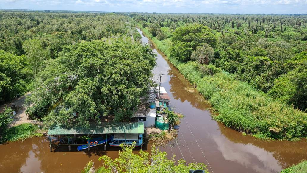 U Minh Ha国立公園の一角、カマウ。写真:ニャット・ホー