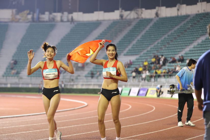 Vietnam Athletics has had its first medals at the 33rd SEA Games. Photo: Bui Luong