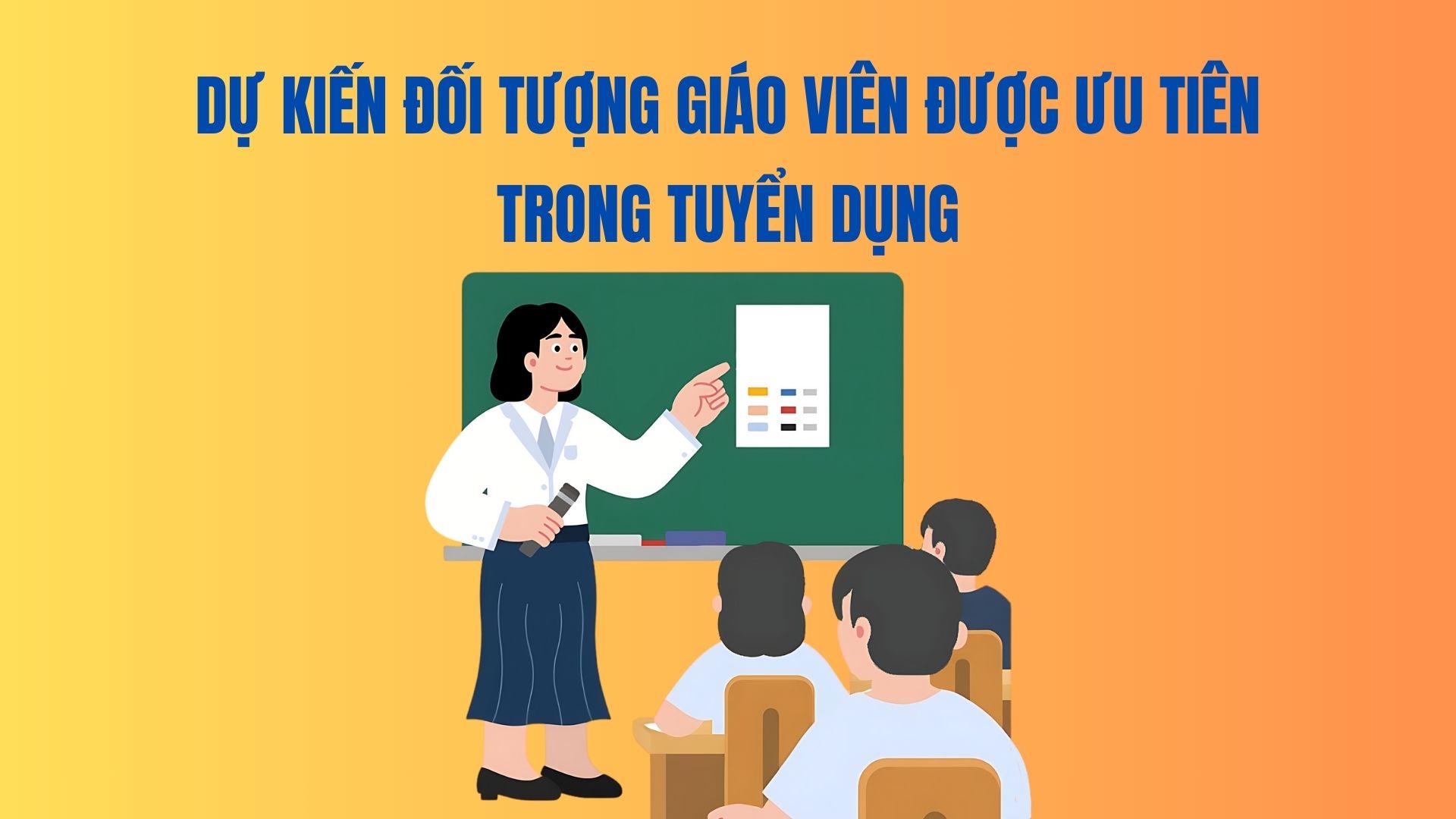 Expected priority for teachers in recruitment