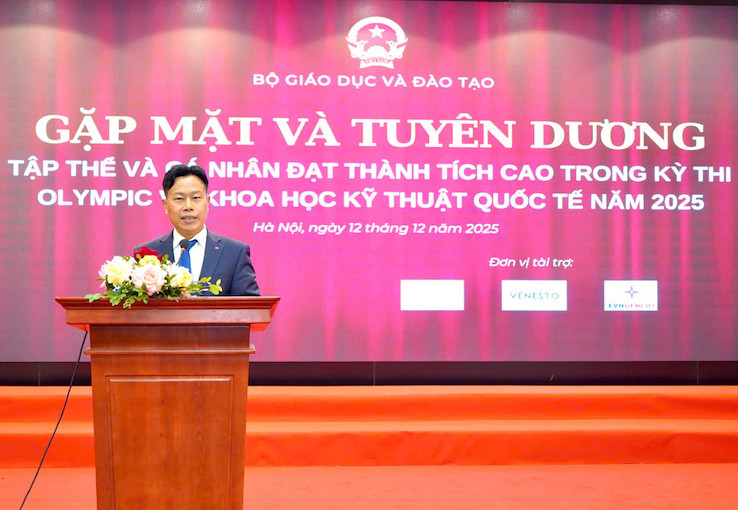 Thu truong Bo Giao duc va Dao tao Le Quan. Anh: BTC