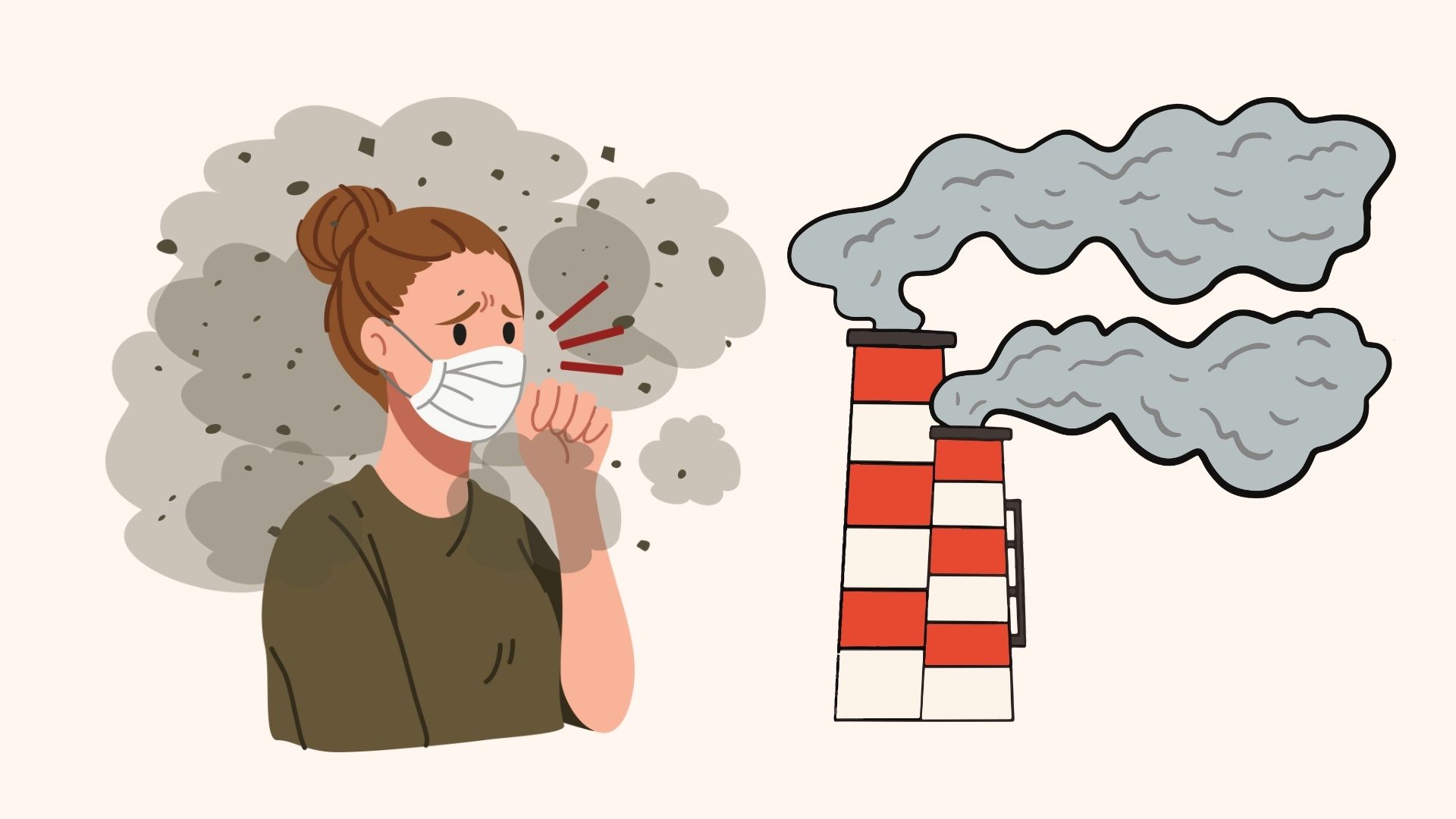 Eating properly helps the lungs fight air pollution better. Graphics: Linh Dan