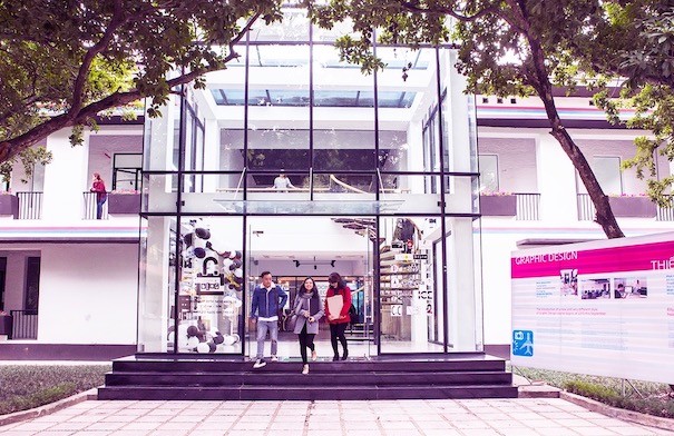 Truong Cao dang nghe Thiet ke va Thoi trang London (Ha Noi). Anh: LCDF – Hanoi