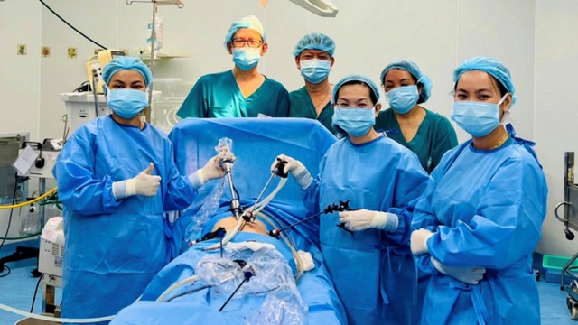 Tu Du Hospital, Facility 2 in Can Gio, directly gives birth to pregnant women. Photo: BVCC