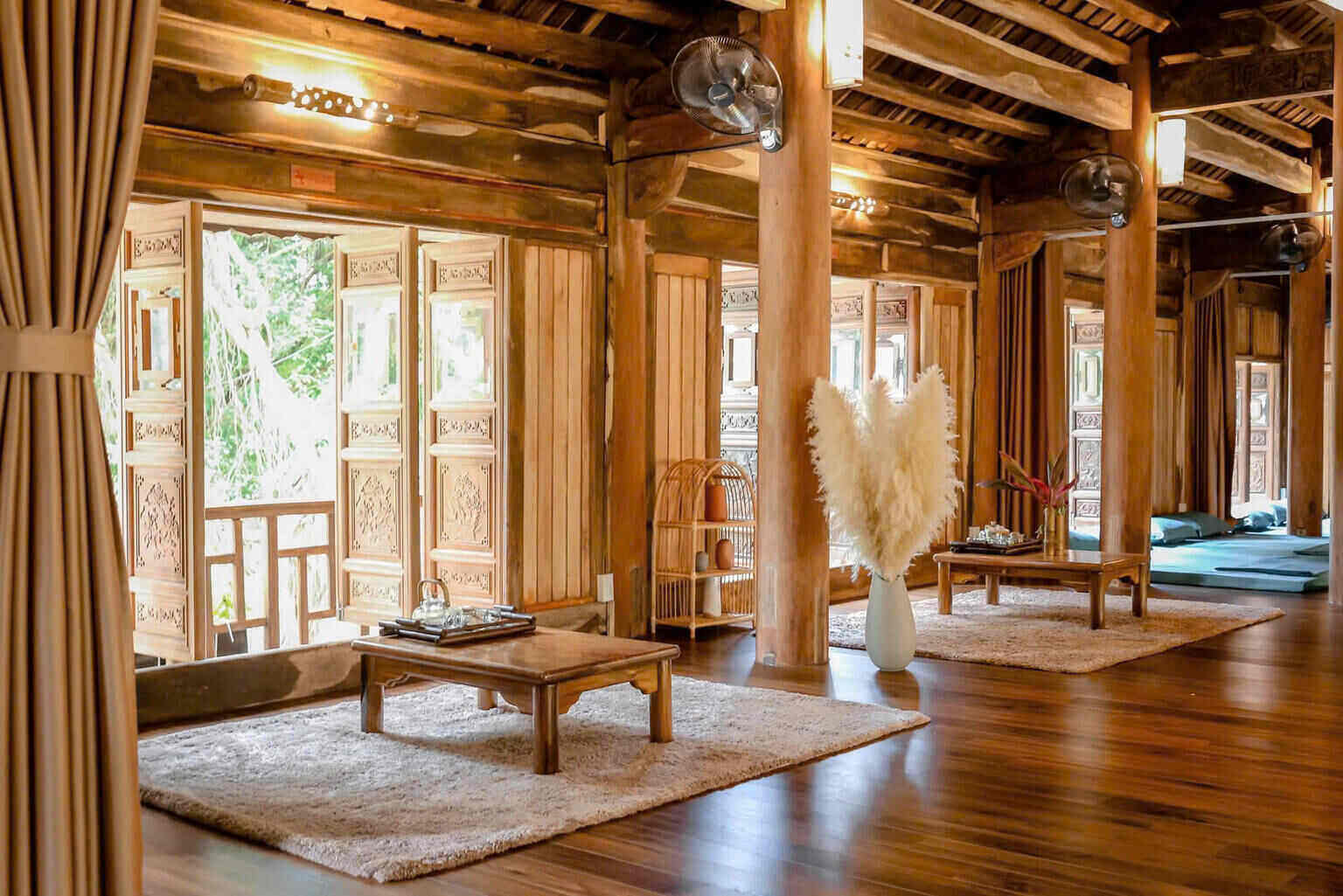 Co so vat chat duoc dau tu hien dai. Anh: Khanh Linh