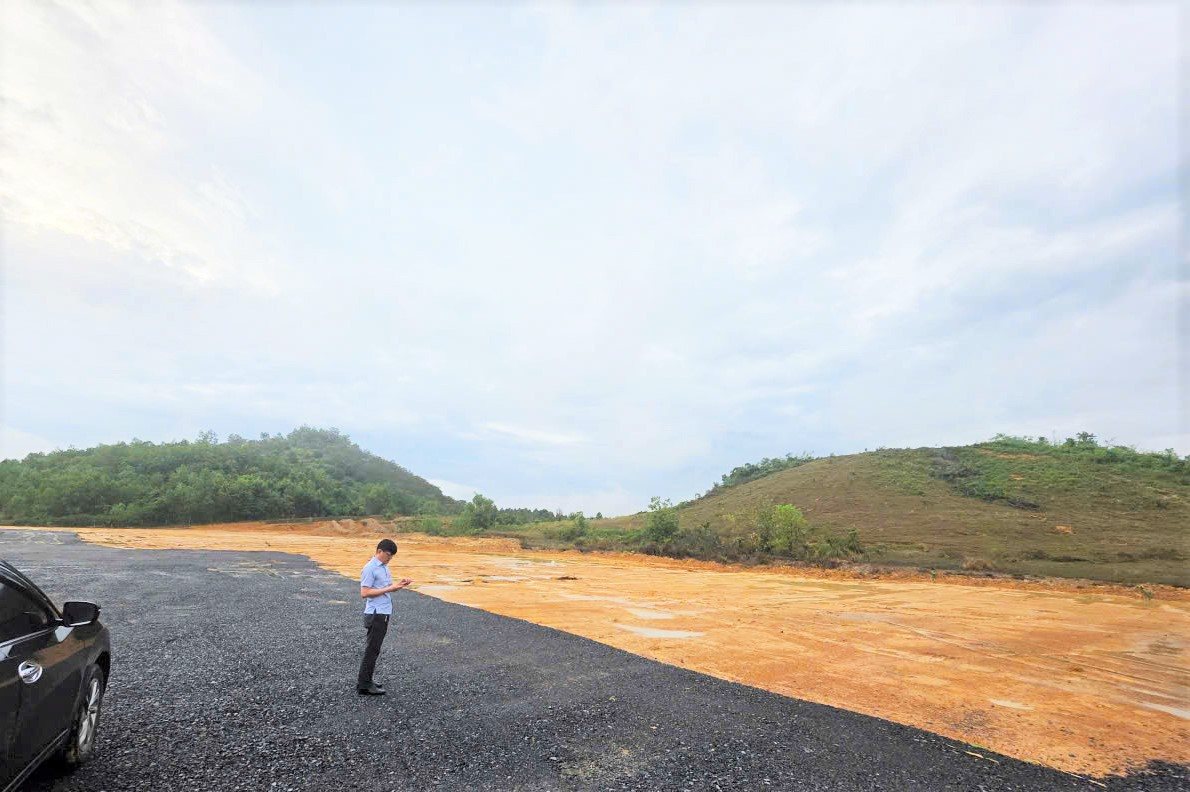 Nut giao cao toc Tan Phu - Bao Loc voi Tinh lo DT.721, thuoc xa Da Huoai, duoc tinh Lam Dong lua chon de to chuc le khoi cong. Anh: Phuc Khanh