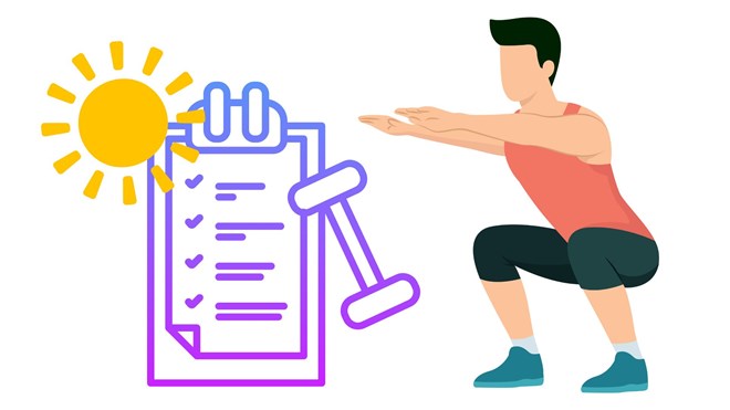 Gentle exercise in the morning is a good habit, helping to control uric acid levels well. Graphics: Thanh Thanh