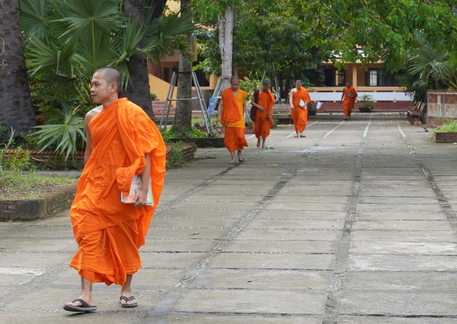 Tang sinh duoc ren luyen nep song ky cuong, van hoa trong moi truong giao duc dac thu. Anh: Phuong Anh
