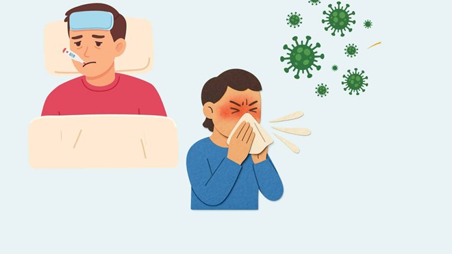 Distinguish colds and allergies to avoid using the wrong medicine and get the wrong treatment. Graphics: Hoang Loc