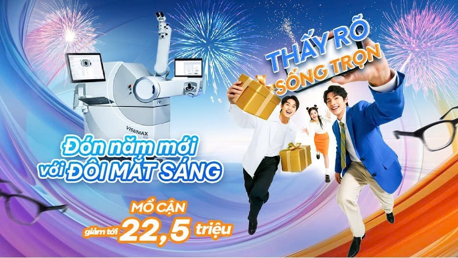 Benh vien Mat Quoc te DND ho tro den 40% chi phi phau thuat tat khuc xa