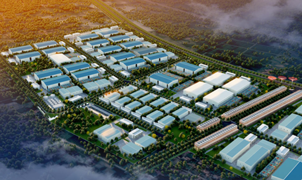Gia Lai省の工業団地のイラスト。写真:投資促進センター