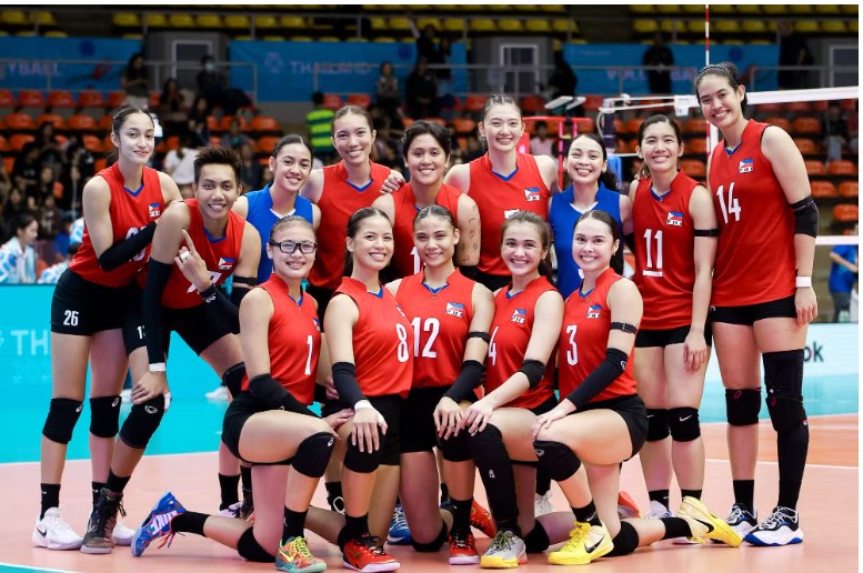 フィリピン女子バレーボール代表は、SEA Games 33の準決勝でベトナム女子バレーボール代表と対戦します。写真:SEA Games組織委員会