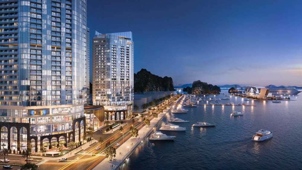 Tu thuong cang co den tam diem moi – Crystal Holidays Harbour Van Don gop phan giai toa ap luc cho Ha Long. Anh – Everland Group.