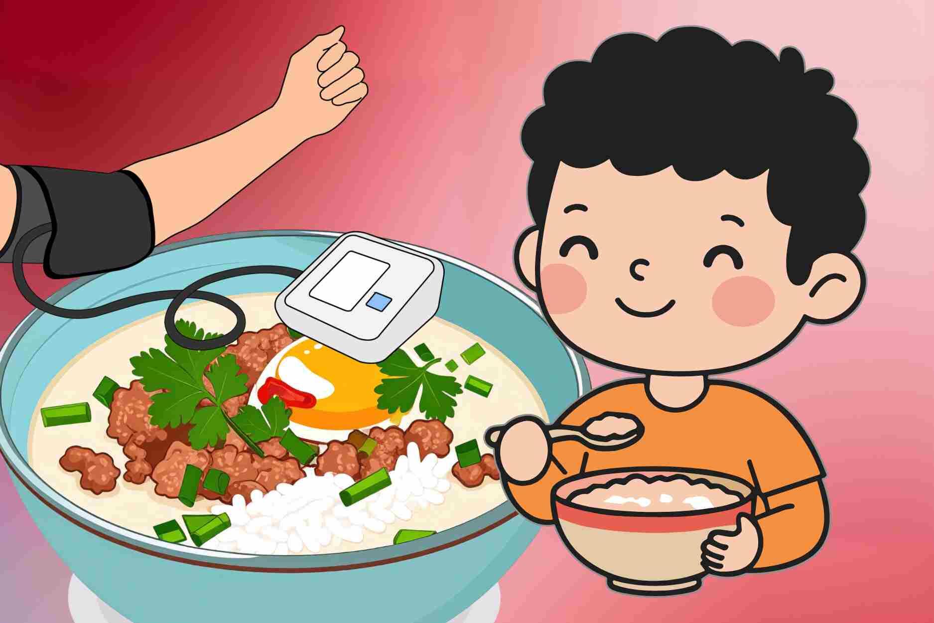Porridge that people with high blood pressure should eat in cold weather