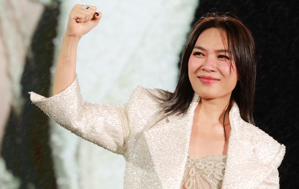 My Tam had an explosive performance. Photo: Nguyen Hai