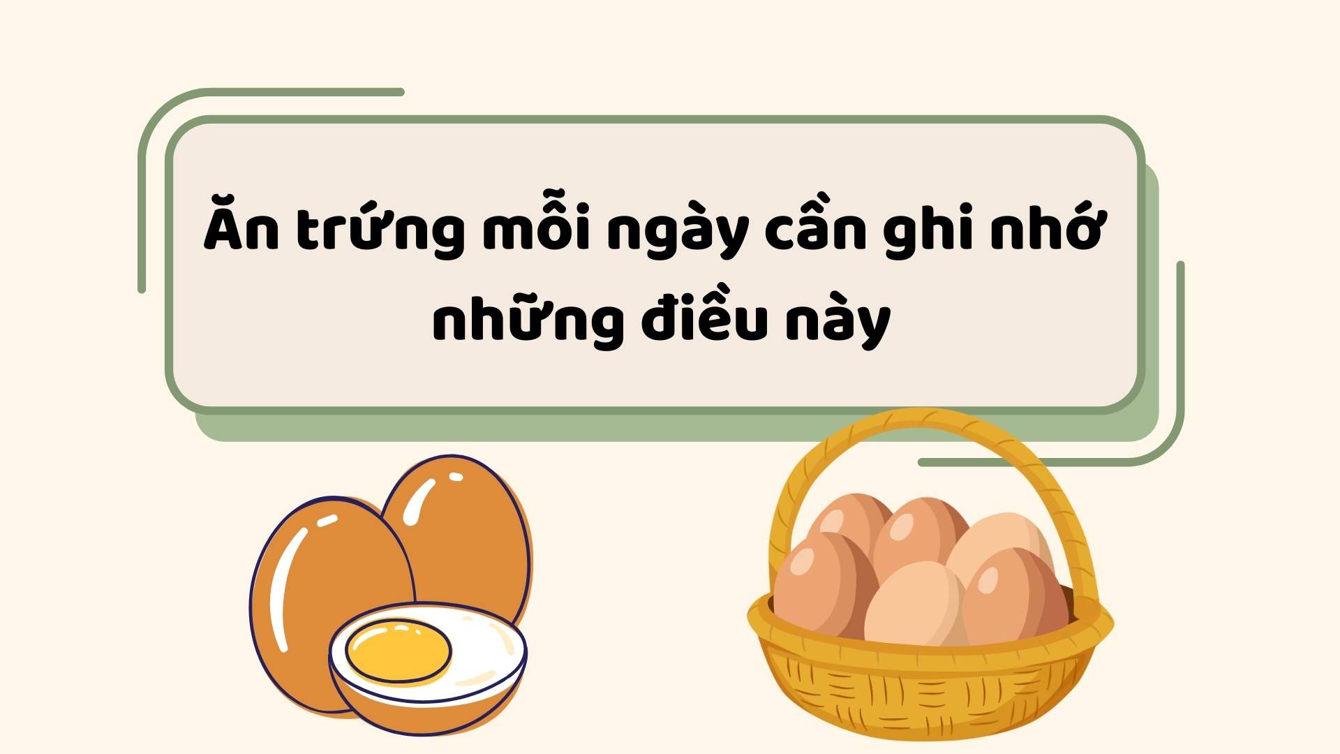 Eat eggs every day to keep these things in mind