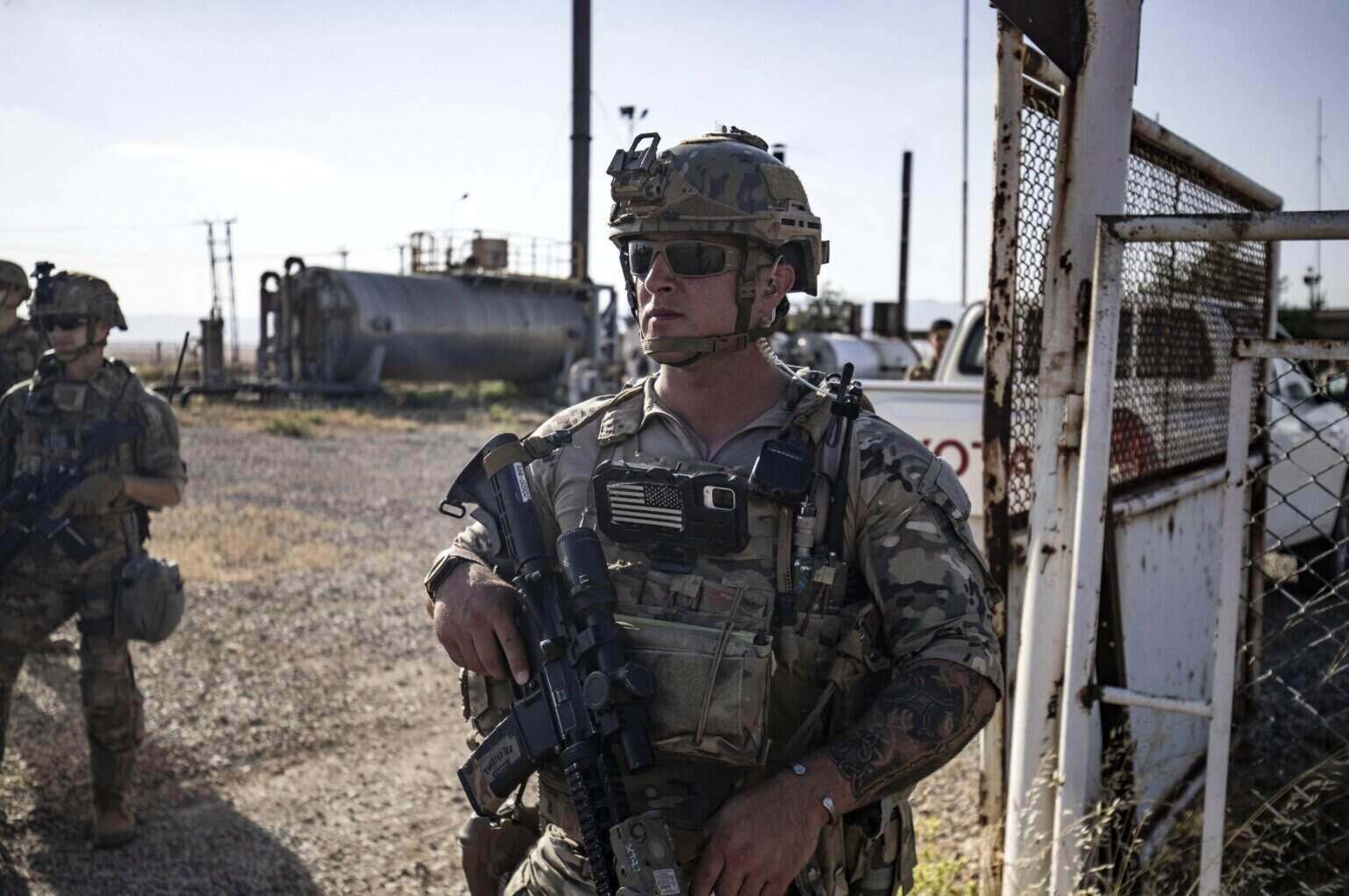 US soldiers on duty in Syria. Photo: AFP