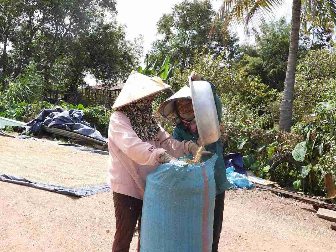 Doi song ba con tung buoc duoc cai thien. Anh: Bao Trung