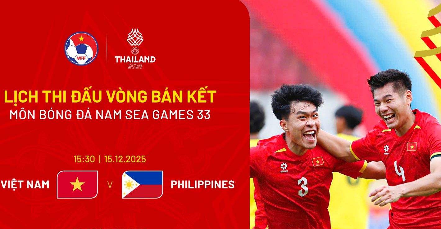 U22 베트남 SEA 게임 33 준결승에서 U22 필리핀과 맞붙다. 사진: VFF