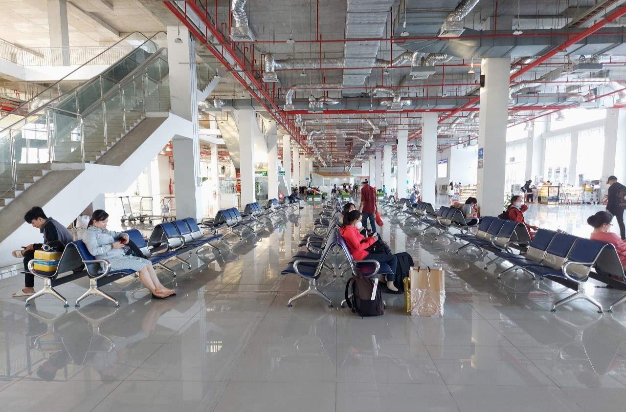 Ben xe Mien Dong moi chi khai thac dat 10% cong suat. Anh: Minh Quan