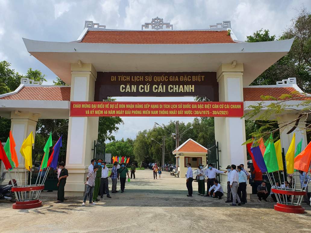 Di tich Quoc gia dac biet Can cu Cai Chanh, ap Cay Cui, xa Ninh Thanh Loi, tinh Ca Mau. Anh: Nhat Ho