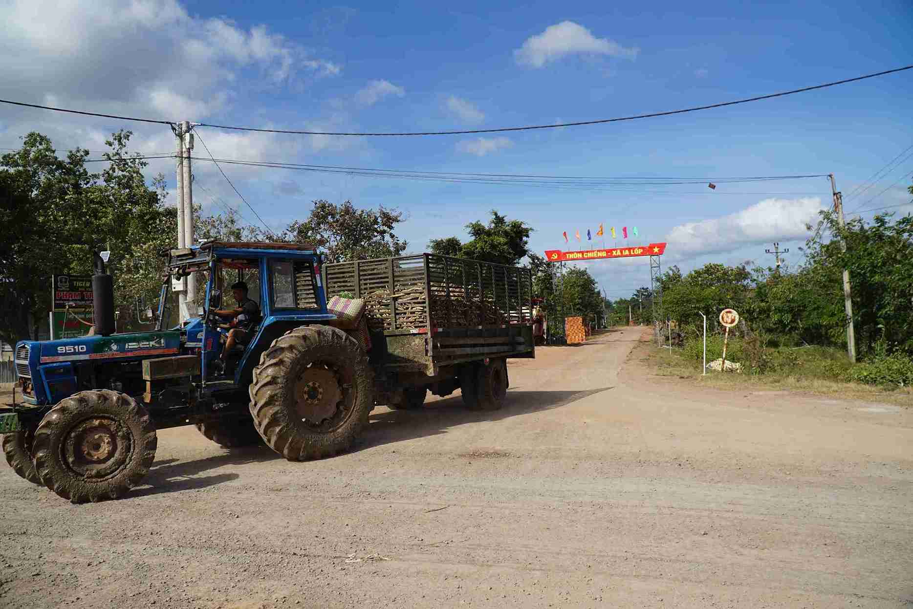 Vung dat Ia Lop tung buoc doi moi trong nhung nam gan day. Anh: Bao Lam