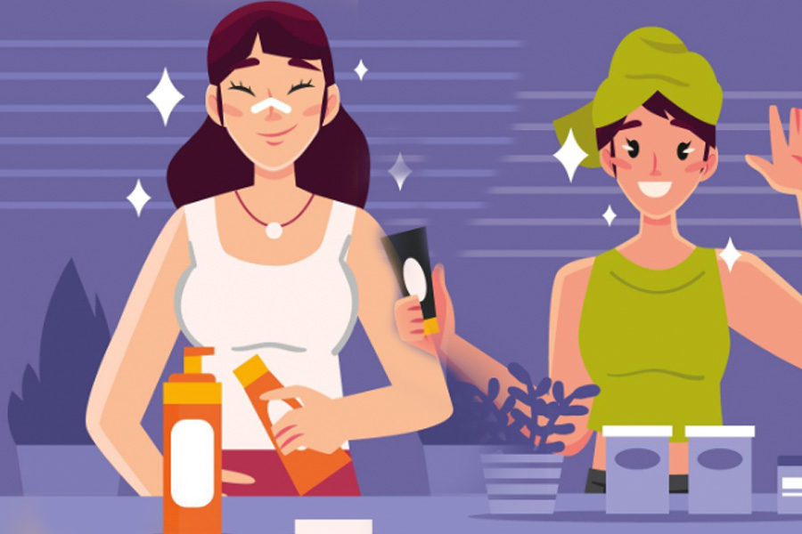 Winter sunscreen and long-term skin protection benefits. Graphics: Thien Nhan