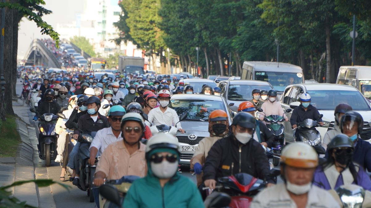 Sunny weather in the South. Photo: Anh Tu