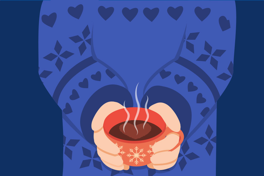 Beber chocolate caliente cuando esta enfermo puede calmar repentinamente la garganta pero en realidad promueve la mucosidad y obstaculiza que el cuerpo contraiga bacterias y virus. Grafico: Thien Nhan