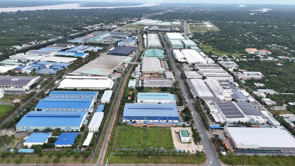 A corner of Giao Long Industrial Park, Vinh Long Province. Photo: Hoang Loc