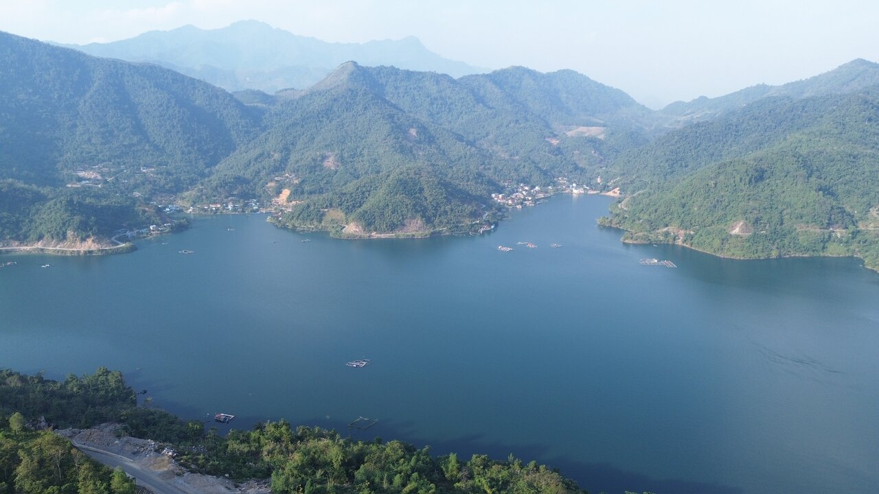 Hoa Binh Hydropower Reservoir. Photo: Minh Nguyen