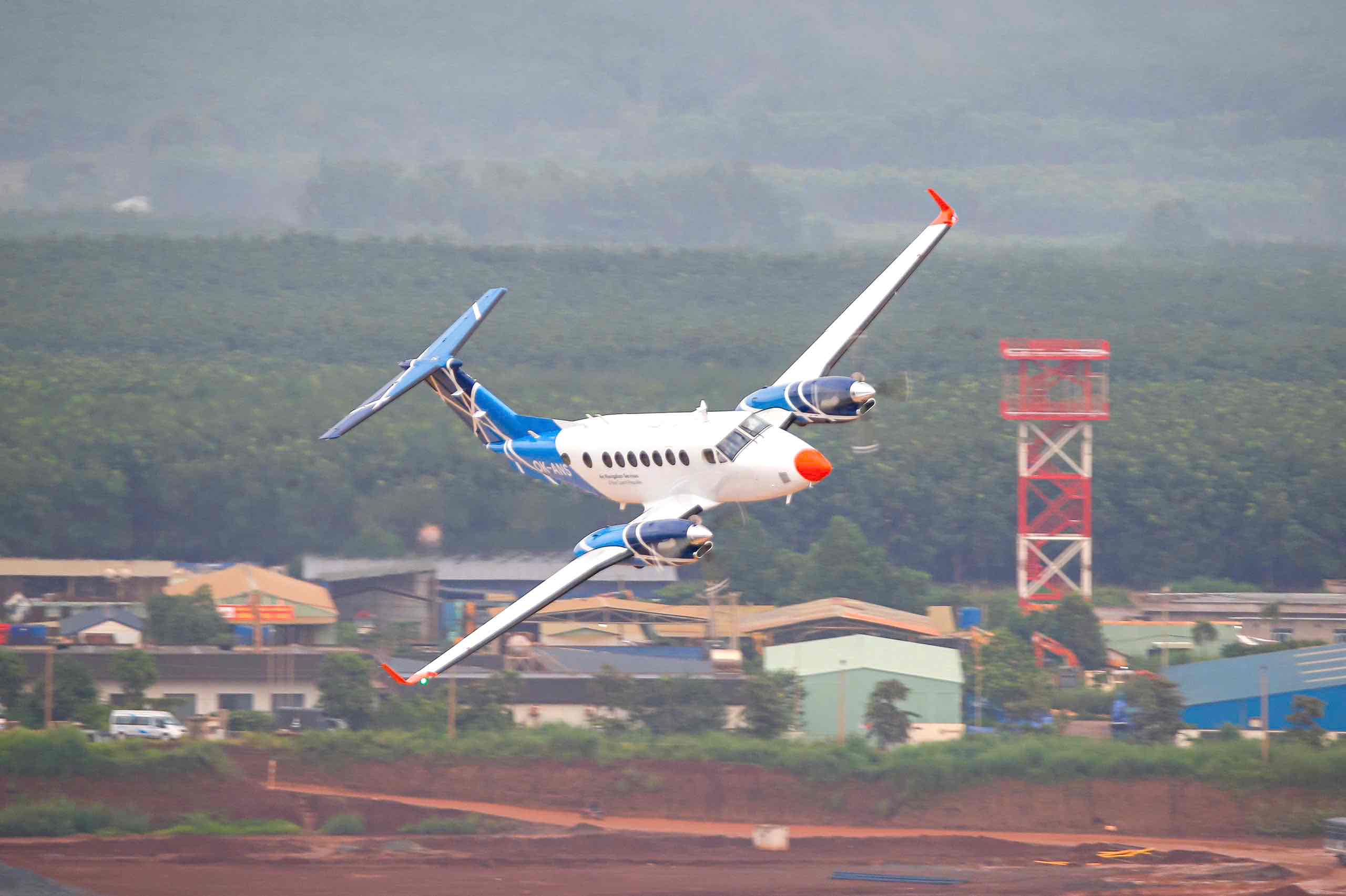Standard flight at Long Thanh airport. Photo: VATM