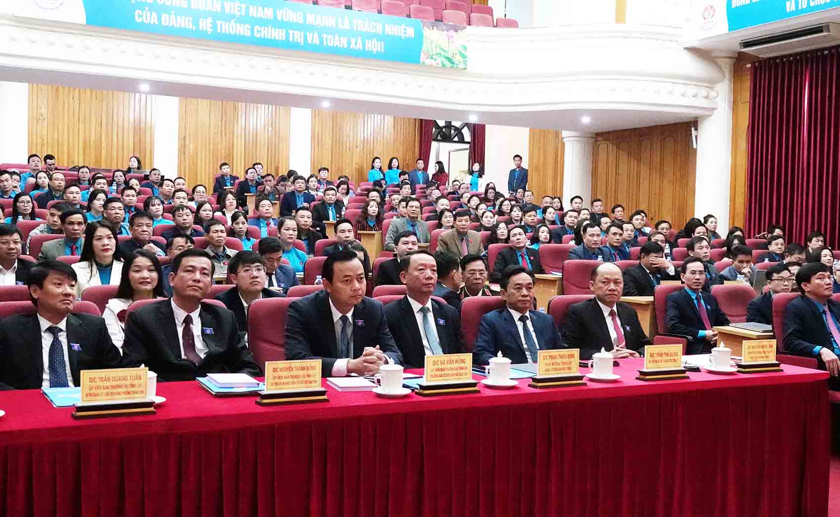 Dai bieu du Dai hoi. Anh: Tran Tuan.