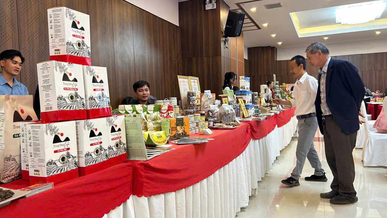 Dak Lak's agricultural products have been creating a foothold in the international market. Photo: Vu Long