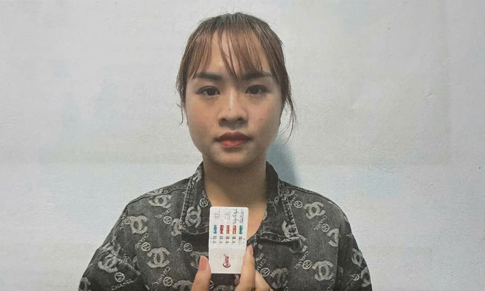 Đối tượng Trương Thị Huyền, người gây ra vụ trộm cắp tại đám cưới ở xã Bảo Đài (Bắc Ninh). Ảnh: Quốc Phương