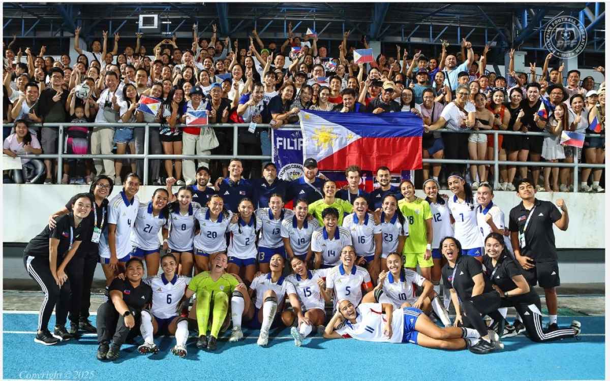 The Philippine women's team is confident about the chance to win the gold medal at the 33rd SEA Games. Photo: Philippine Football Federation