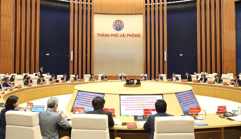 Quang cang cuoc hop - Anh: VGP/Nguyen Hoang