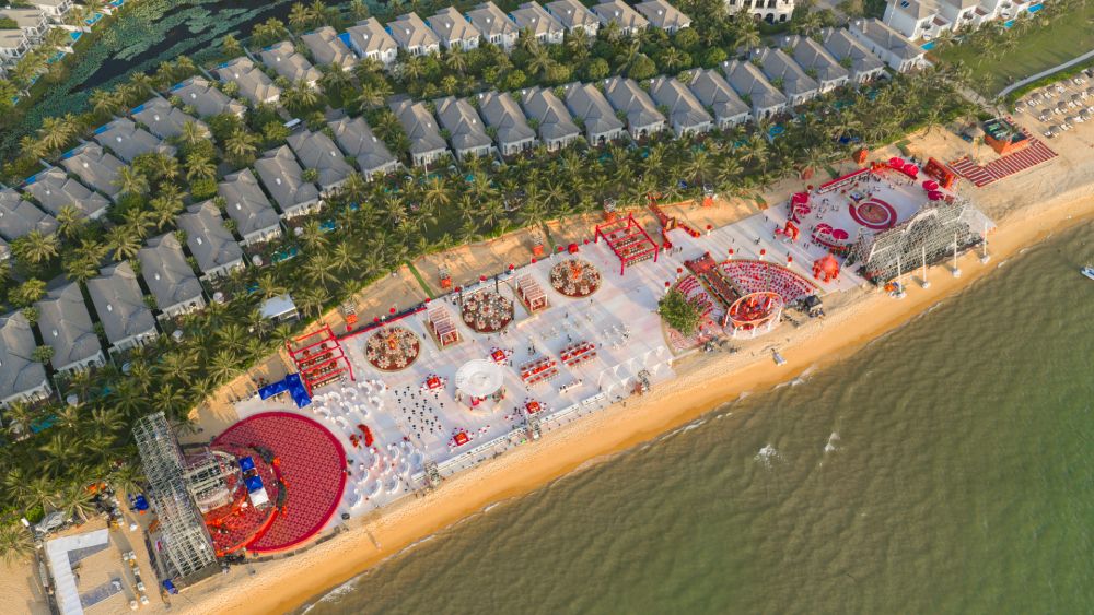 Ti phu An Do chon Phu Quoc lam noi to chuc le cuoi dien ra hoi dau thang 12.2025. Anh: Vingroup