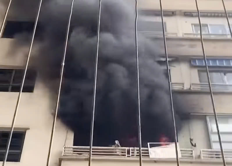 Incendio en un apartamento Dai Thanh (Hanoi). Foto: To Thai Avatar: