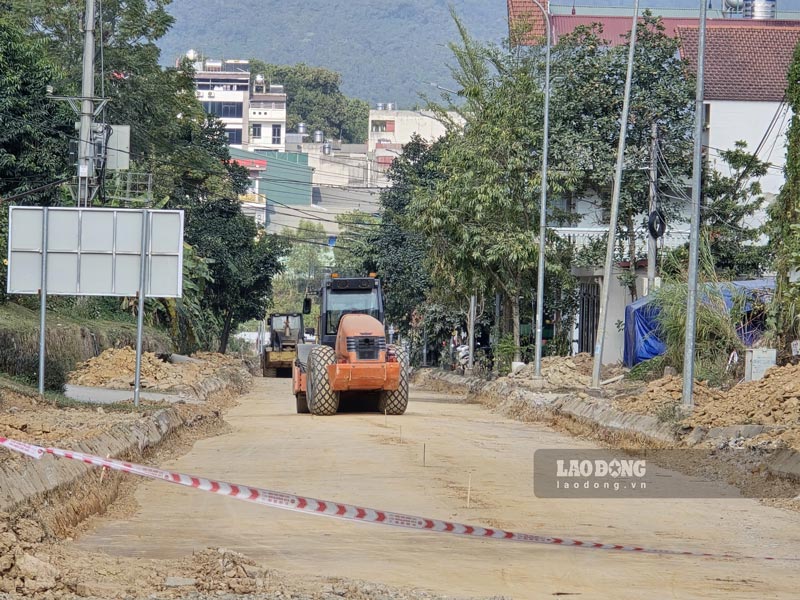 The 17-year-old resettlement area in Cao Bang has been invested in for repair. Photo: Tan Van