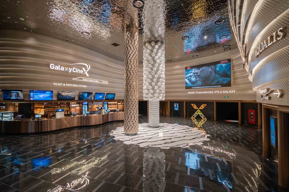 Galaxy CineX - Hanoi Centre, the brand's first flagship cinema in Hanoi, is officially launched by Galaxy Studio. Photo: Provided by the enterprise