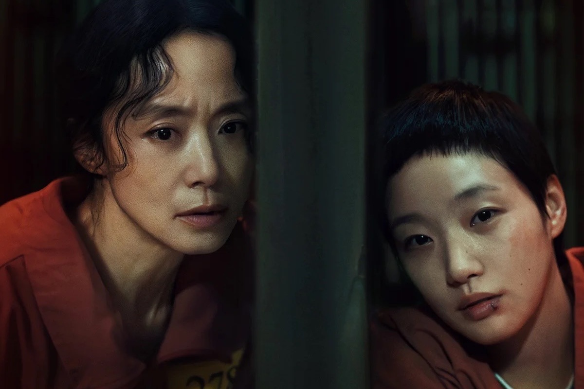Kim Go Eun and Jeon Do Yeon in the film. Photo: Netflix